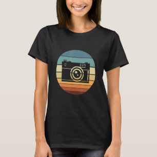 T-shirt de photographe - Appareil photo rétro vint