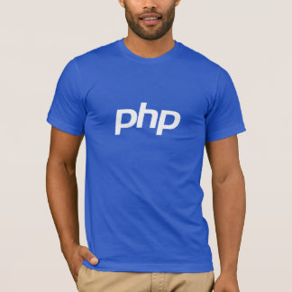 T-shirt de PHP (bleu)