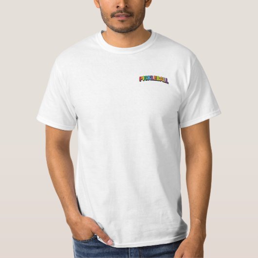 T-Shirt de Pickleball (Devant)