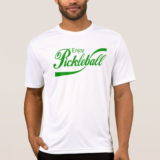 T-shirt de Pickleball des hommes : "Appréciez (Devant)