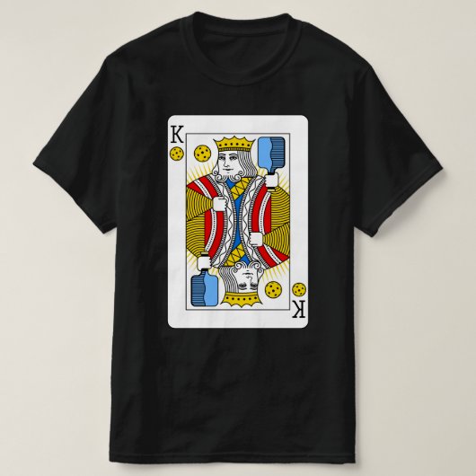 T-SHIRT DE PICKLEBALL KING (Design devant)