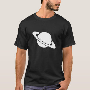 T-shirt de pictogramme de Saturn
