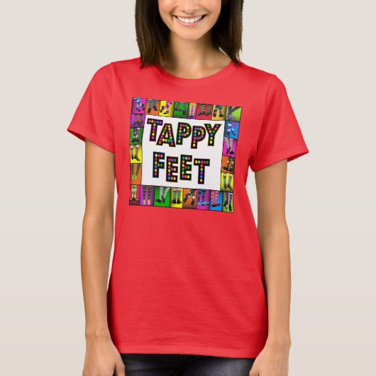 T-shirt de pieds de Tappy (Devant)