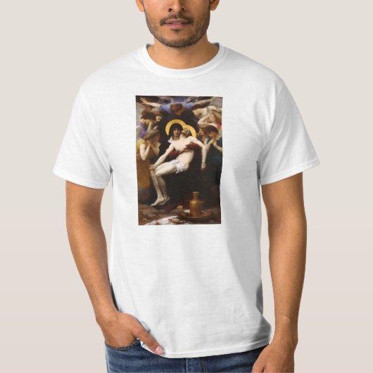 T-shirt de Pieta de Bouguereau (Devant)