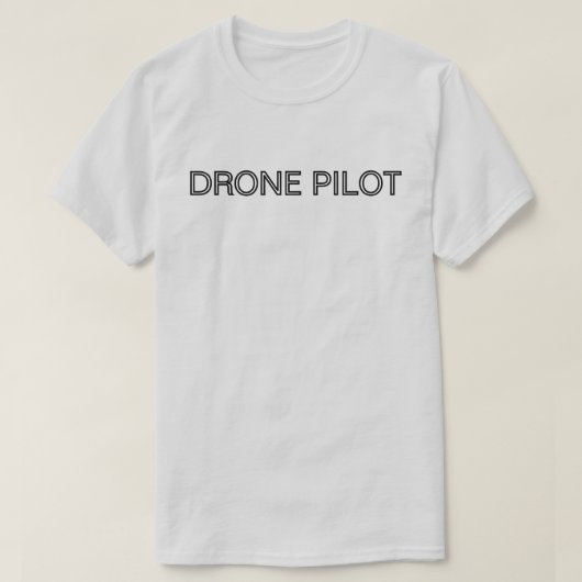 T-Shirt de pilote de drone (Design devant)
