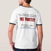 T-shirt de pin-up 'John Ross de fille : American (Dos)