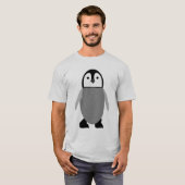 T-shirt de pingouin de bébé (Devant entier)