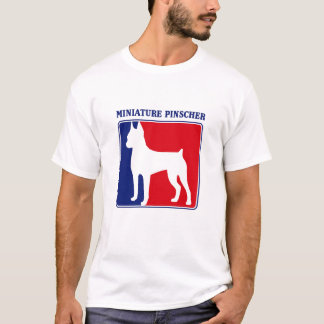 T-shirt de Pinscher miniature de ligue