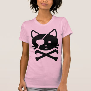 T-shirt de pirate de chat