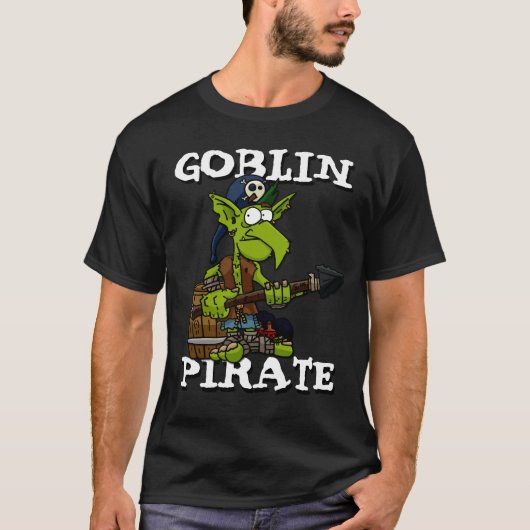 T-shirt de pirate de lutin (Devant)
