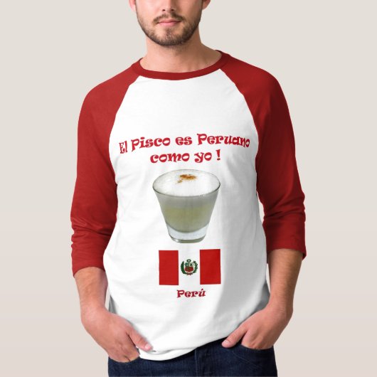 T-SHIRT DE PISCO (Devant)