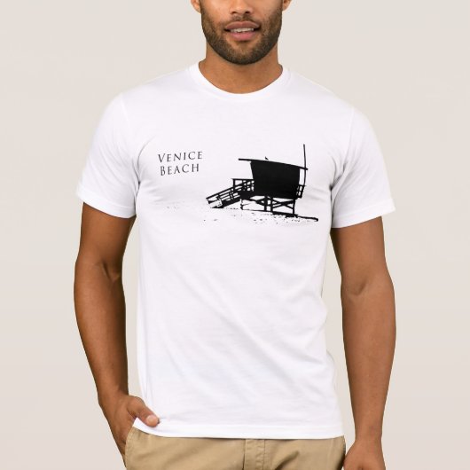 T-shirt de plage de Venise (Devant)
