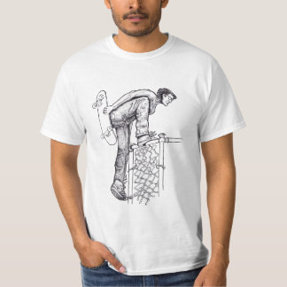 T-shirt de planchiste de grimpeur de barrière