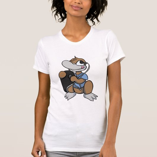 T-shirt de Platypi d'infirmière (Devant)