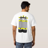 T-shirt de plongeurs autonomes (Dos entier)