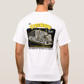 T-shirt de poche de rapport de camionneurs (Dos)