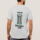 T-shirt de poids de WireNutts.com (Dos)