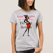 T-shirt de poids perdu (Devant)