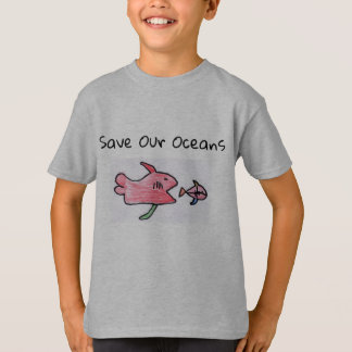 t-shirt de poisson pour enfants