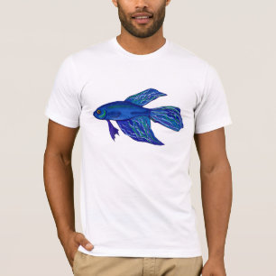 T-shirt de poissons de Betta