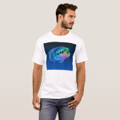 T-shirt de poissons de Cichlid de Flowerhorn (Devant entier)