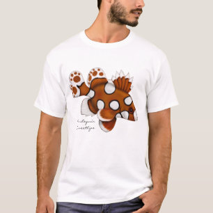 T-shirt de poissons de récif de Sweetlips de