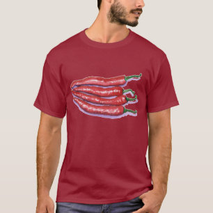 T-shirt de poivrons de piment