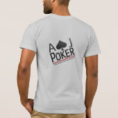 T-shirt de Poketr de drogué d'action (Dos)