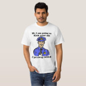 T-shirt de police (Devant entier)