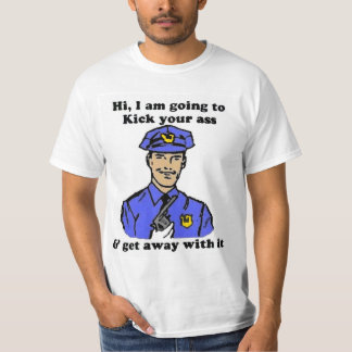 T-shirt de police