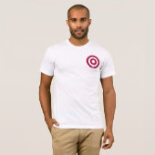 T-shirt de polo de cible des syndicats (Devant entier)