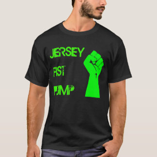 T-shirt de pompe de poing du Jersey