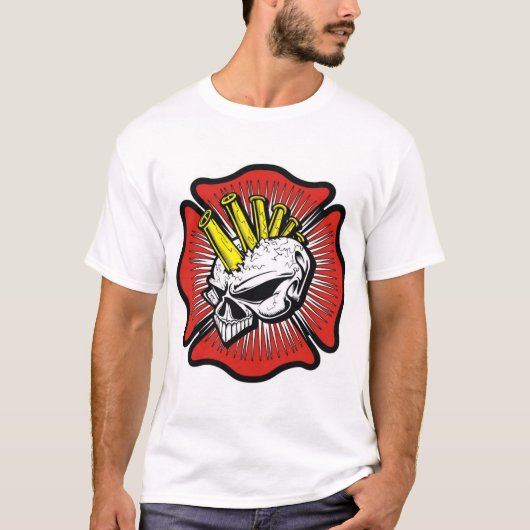 T-shirt de pompier (Devant)