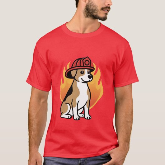 T-Shirt de pompier (Devant)