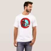 T-shirt de pompier d'enfants (Devant entier)