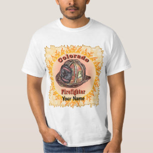 T-shirt de pompier du Colorado