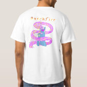 T-shirt de poney de Baschfire (Dos)