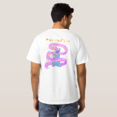 T-shirt de poney de Baschfire (Dos entier)