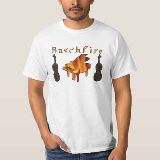 T-shirt de poney de Baschfire (Devant)