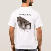 T-shirt de poney de vallées (Dos)
