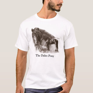 T-shirt de poney de vallées
