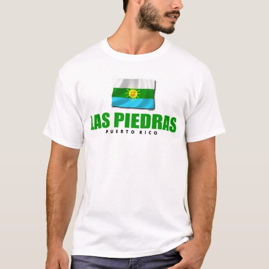 T-shirt de Porto Rico : Las Piedras (Devant)
