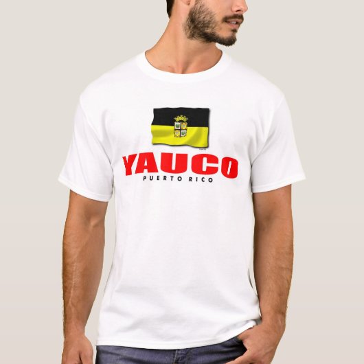 T-shirt de Porto Rico : Yauco (Devant)