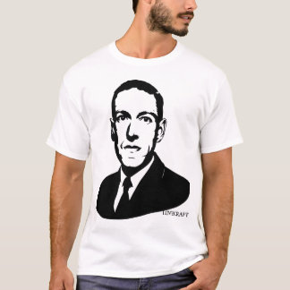 T-shirt de portrait de HP Lovecraft