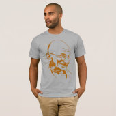 T-shirt de portrait de Mahatma Gandhi (Devant entier)