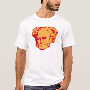T-shirt de portrait de Schopenhauer