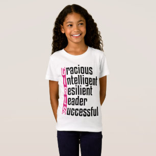 T-shirt de positif de FILLES