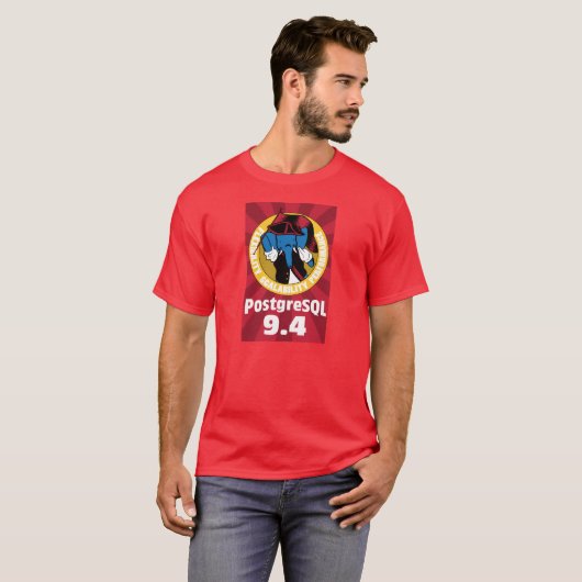 T-shirt de PostgreSQL 9,4 (Devant entier)