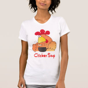 T-shirt de potage au poulet