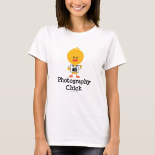 T-shirt de poussin de photographie